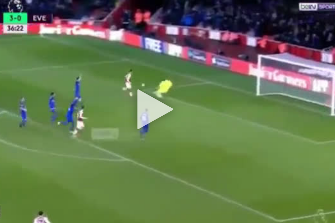 اهداف مباراة ارسنال وايفرتون 5-1 .. الدوري الانجليزي