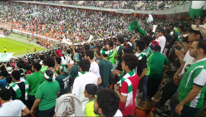 جماهير الاهلى السعودى