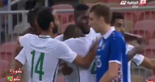 هدف السعودية الاول في مرمى مولودوفا 1-0