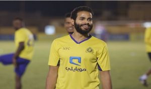 أنتهت الأزمة …أحمد الفريدي يعود الي تدريبات النصر