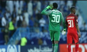نادي الهلال السعودي يشكو حارس الريان القطري بعد استفزازه الجماهير بدوري أبطال آسيا