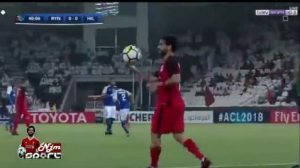 هدف الريان الاول في مرمى الهلال 1-0 من ركلة جزاء