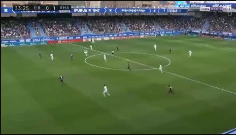 هدف ريال مدريد في مرمى ايبار 1-0 الدورى الاسبانى .. كريستيانو رونالدو