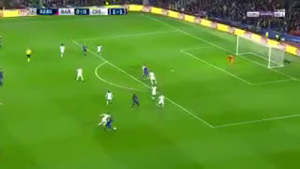 هدف ميسي في مرمى تشيلسى 1-0