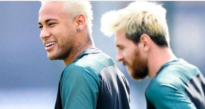 messi & neymar 15-4-2018