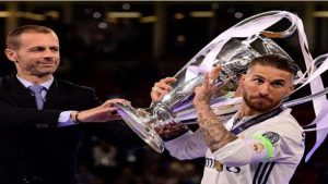 راموس يشعل الكلاسيكو ويسخر من تتويج برشلونة بهذه التصريحات وزيدان يرد عليه