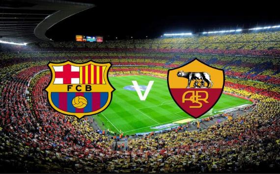 روما وبرشلونة roma vs barcelona