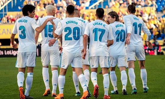 قائمة ريال مدريد 2-4-2018