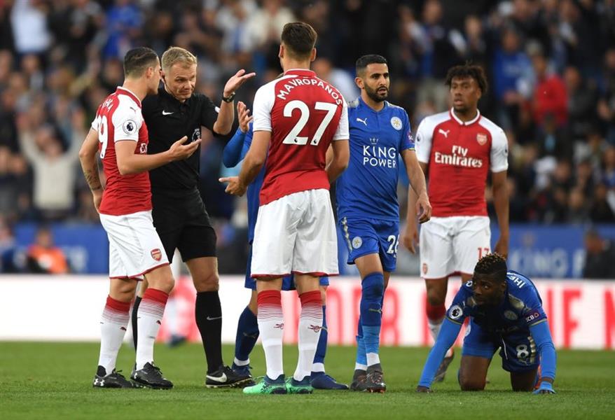 ارسنال وليستر سيتي arsenal vs lister city