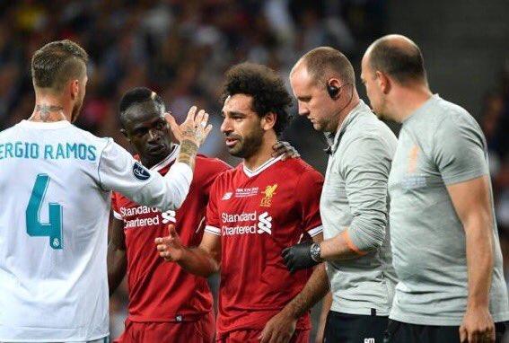 محمد صلاح وراموس mohamed salah vs ramos