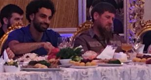 محمد صلاح ورئيس الشيشان