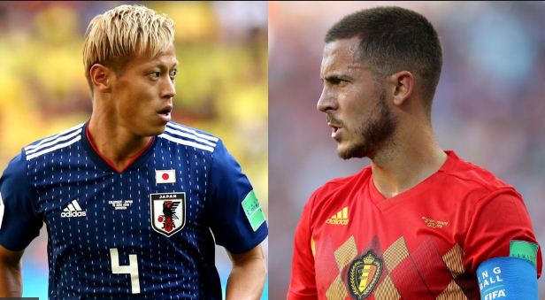 اهداف مباراة بلجيكا واليابان في كاس العالم