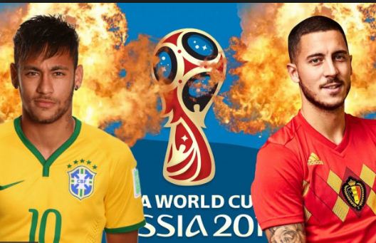 ملخص مباراة البرازيل وبلجيكا في كاس العالم 2018