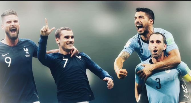 هداف  مباراة فرنسا واوروجواي في كاس العالم 2018 اهداف مباراة فرنسا واوروجواي في كاس العالم 2018 ملخص مباراة فرنسا واوروجواي في كاس العالم 2018