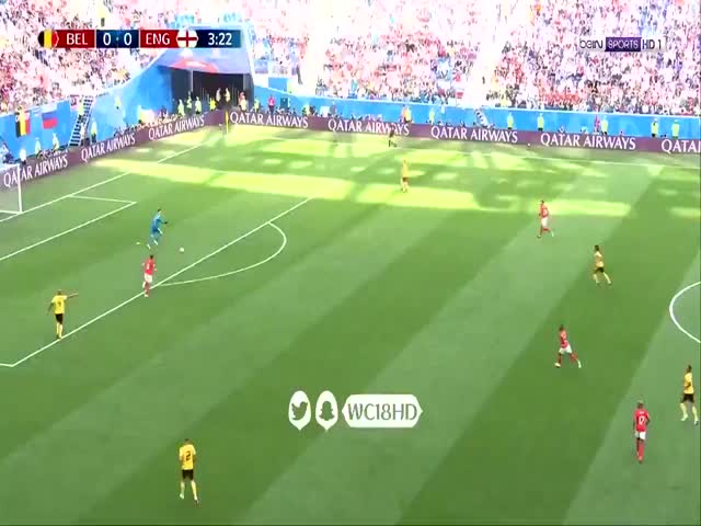 هدف بلجيكا في مرمى انجلترا 1-0 كاس العالم 2018