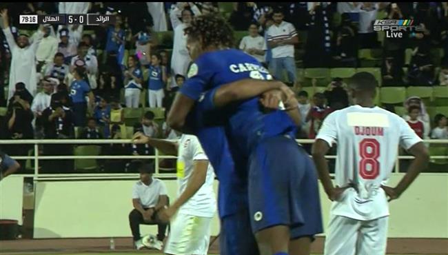 اهداف مباراة الهلال والرائد 5-0 الدوري السعودي