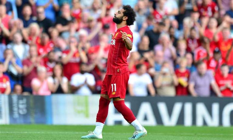 بالفيديو.. محمد صلاح يتألق ويبدع ويسجل هدفين في إنتصار ليفربول على أرسنال