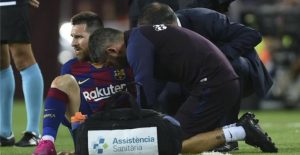 برنامج إسباني يكشف تفاصيل حديث الطبيب مع ميسي لحظة إصابته