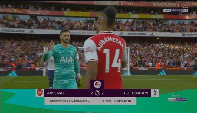 arsenal vs tottenham match highlights