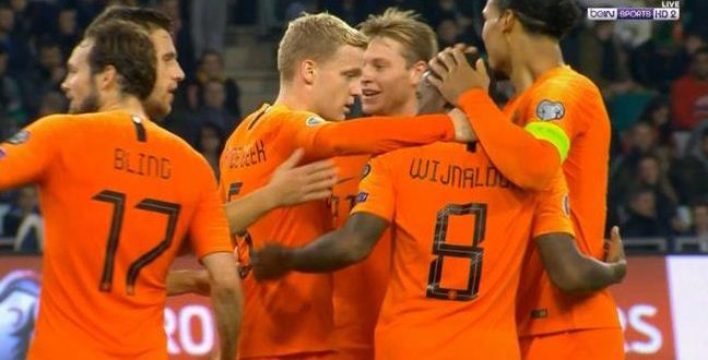 اهداف مباراة هولندا وبيلاروسيا (2-1) تصفيات امم اوروبا .. ملخص مباراة هولندا .. ملخص مباريات اليوم