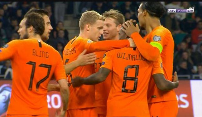 اهداف مباراة هولندا وبيلاروسيا (2-1) تصفيات امم اوروبا .. ملخص مباراة هولندا .. ملخص مباريات اليوم