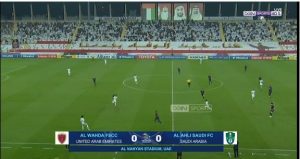 الشوط الأول لمباراة الوحدة الإماراتي والأهلي السعودي بتاريخ 2020-02-10 دوري أبطال آسيا