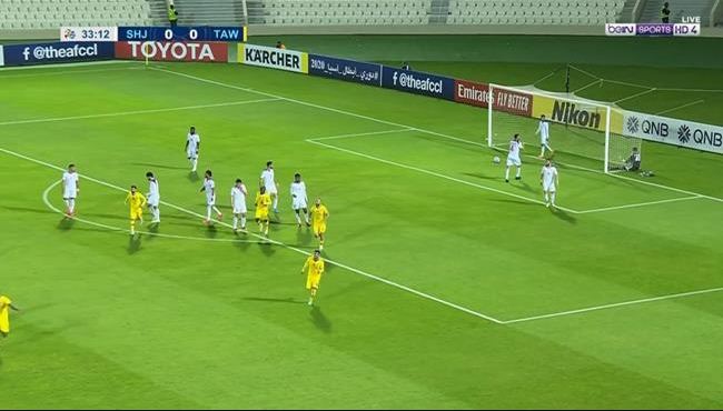 اهداف مباراة التعاون والشارقة في دوري ابطال اسيا