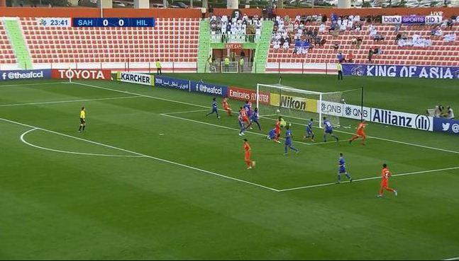 اهداف مباراة الهلال وشباب الاهلي في دوري ابطال اسيا .. الان