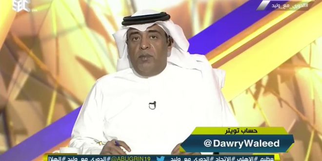 بالفيديو .. محمد الشيخ يرد الاتحاد هو من استفاد من خطأ الحكم في مباراة الهلال
