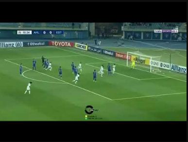 هدف الاهلي الثاني في مرمي استقلال طهران .. سلمان المؤشر