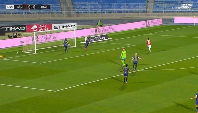 ملخص واهداف مباراة النصر والرائد