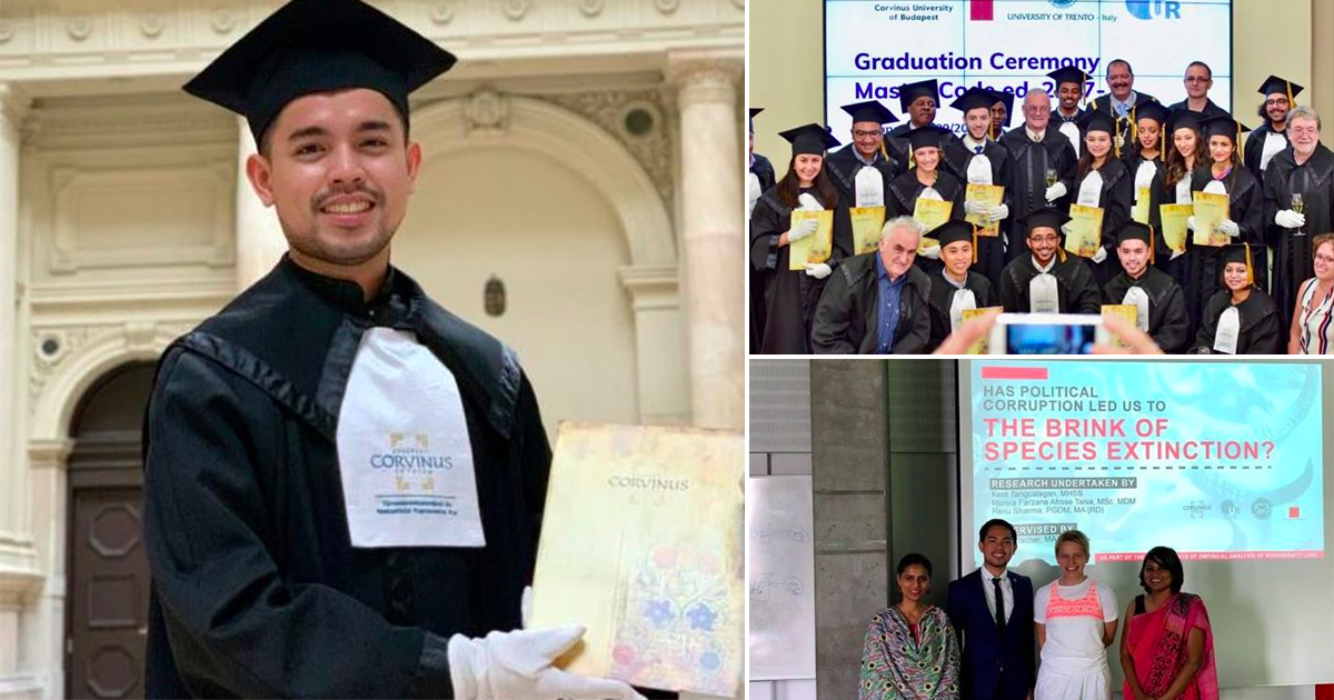 Filipino Scholar, Agaw Atensyon Matapos Maka-graduate Ng Summa Cum Laude Sa Europe