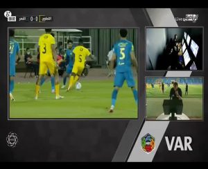 طرد ريان الموسى بعد التدخل على خالد الغنام #النصر_التعاون
