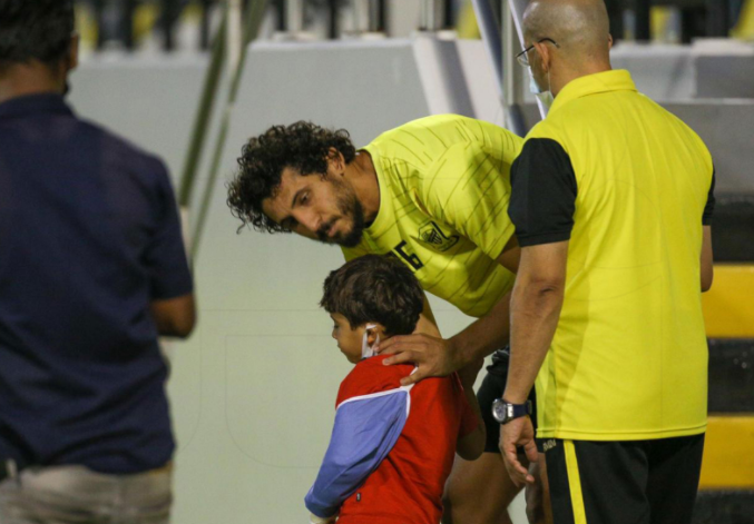 حجازي الاتحاد وابنه