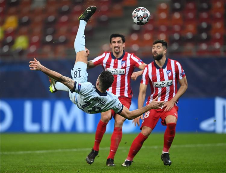 هـــ ـدف جيرو العالـــ ـمي امام اتلتيكو مدريد