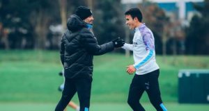 جوارديولا: “إريك جارسيا ؟ أظن أنه سيلعب لبرشلونة “