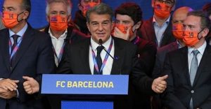 Laporta idenŧîfies by name: A woman wiاl take 0ver the presŧdèncy of Barcelona durîng the comîng period