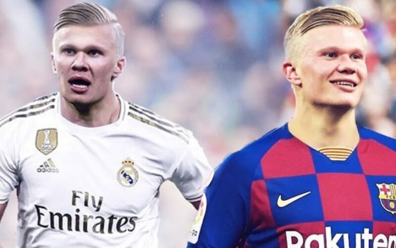 haland - real madrid - barcelona