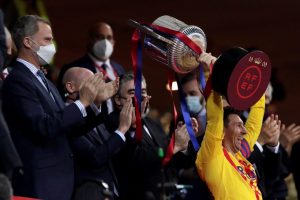 اول رد فعـ،ـل رسمي لريال مدريد علي فوز برشلونة بكأس اسبانيا