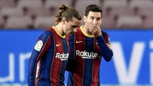ميسي صاحب "القول الفصل" فى رحيل أو بقاء جريزمان في برشلونة