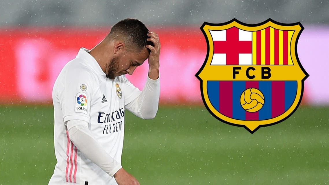 رد قاسي من هازارد علي تصريح وكيله :توقيع هازارد لريال مدريد كان خطأ من الأفضل له ارتداء قميص برشلونة