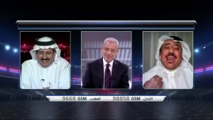 شاهد: نقاش طريف بين “مصطفى الأغا والدغيثر” بسبب الشنب الأسود!