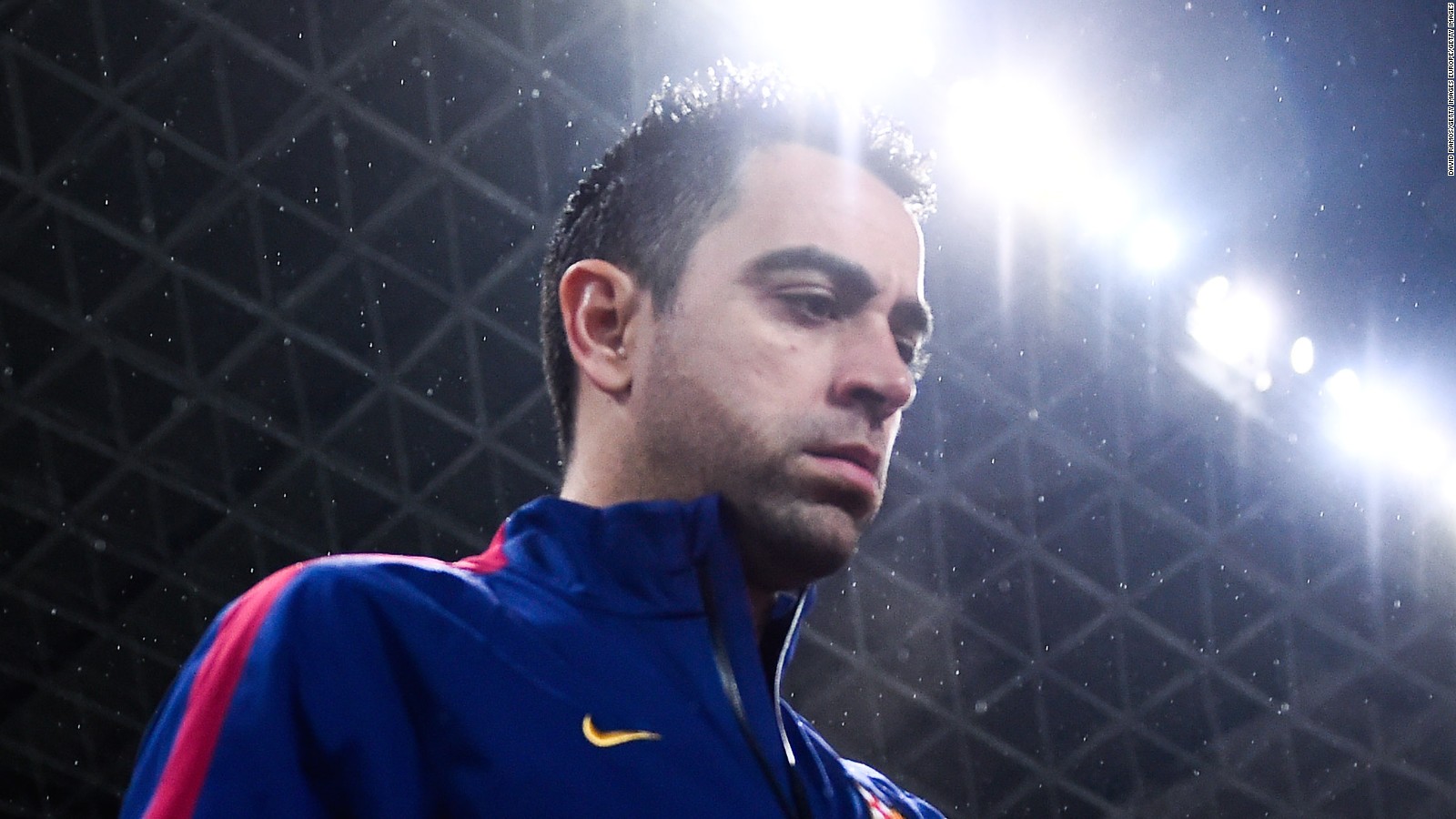 The first decision by Xavi to topple the Barcelona duo outside the club