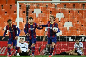 بالفوز علي فالنسيا برشلونة يعيد الامل في الفوز بلقب الليجا ..تعرف على ترتيب الدوري الإسباني