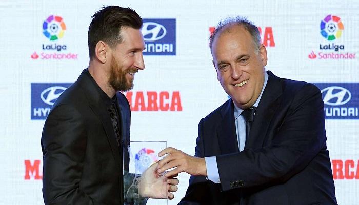 Barcelona receives the green اight fr0m the president of La Liga t0 renew Messi’s contract