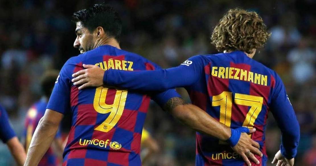 سواريز يمنع عمـ،ـلية مبادلة جريزمان بين برشلونة وأتلتيكو مدريد
