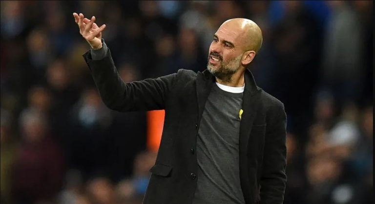 جوارديولا يحتفي بتحقيقه رقما قياسيا جديدا بعد انتصاره في مباراة أمس بدوري الأبطال