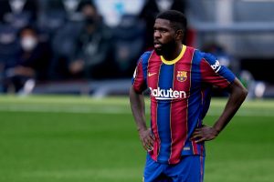 برشلونة يستخدم أومتيتي لتسهيل ضم فان دي بيك