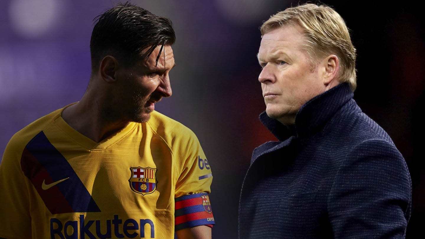 Koeman rȩɖuces Messi with a contr0versiaا sŧaŧemeƞt from last season
