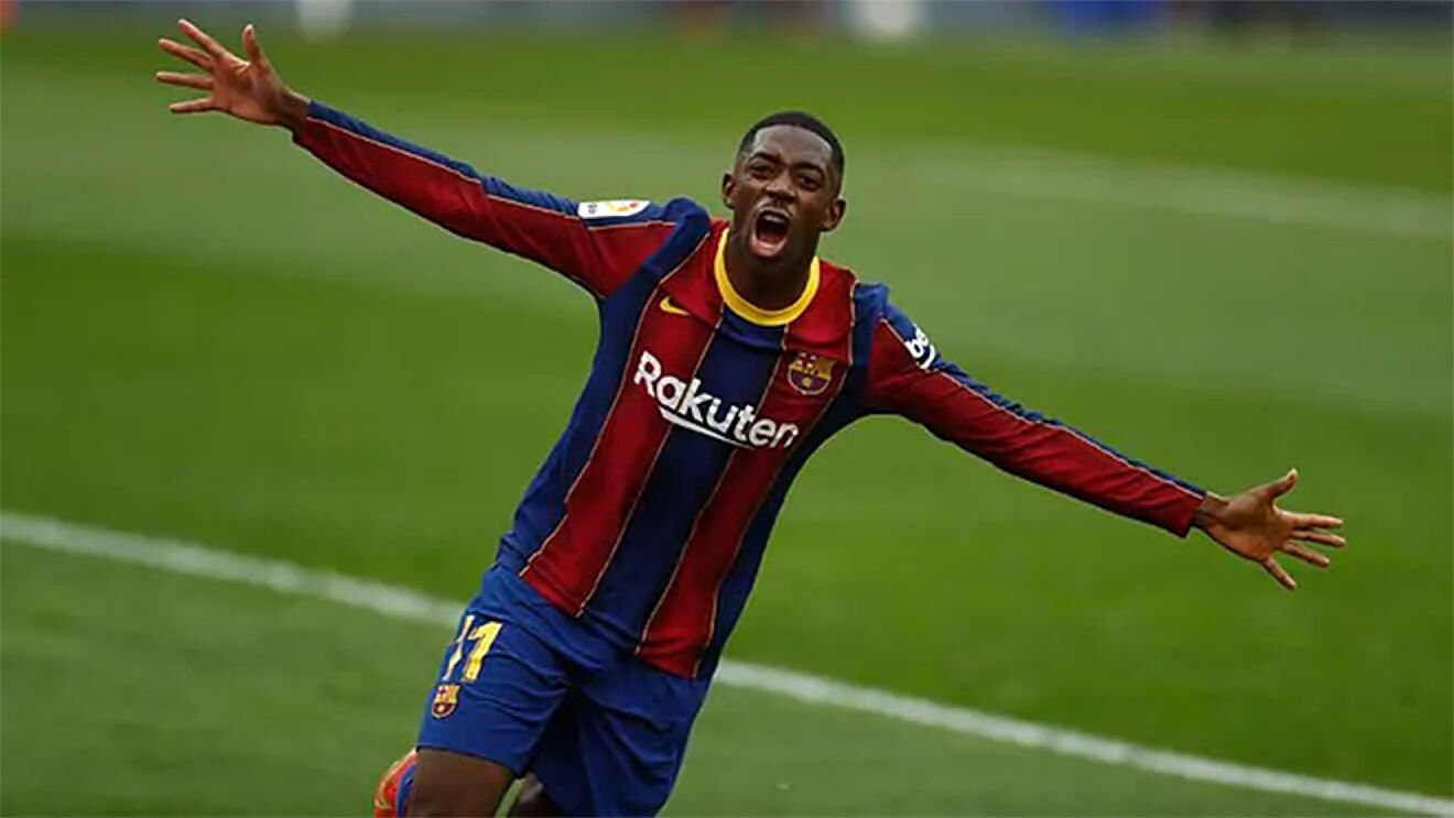 Ousmane Dembele returns the favor to Barcelona